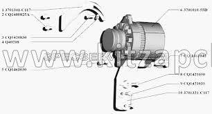 Кронштейн генератора Baw Fenix Евро 4 (планка) 3701341-С117